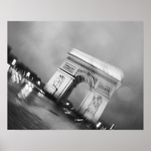 Póster Europa, França, Paris. Arco giratório de triomph