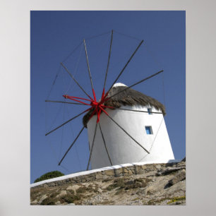 Poster Europa, Grécia, Mykonos. 3
