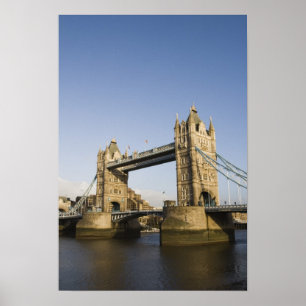 Póster Europa,INGLATERRA, Londres: Ponte da Torre / Tarde