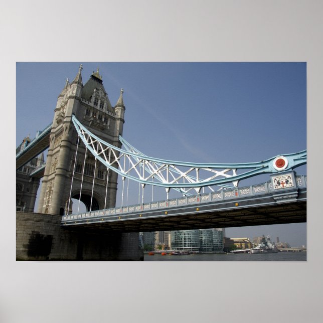 Póster Europa, Inglaterra, Londres. Ponte torre sobre o 2 (Frente)