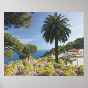 Póster Europa, Itália, Campânia, (Costa Amalfitana),