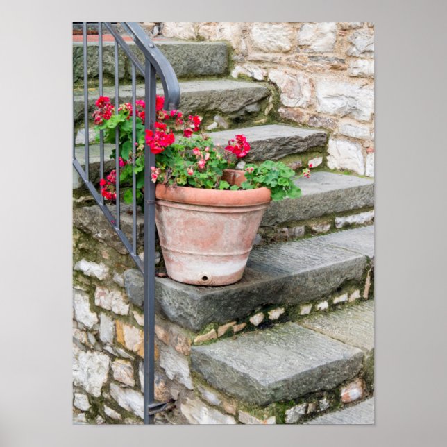 Póster Europa, Itália, Toscana (Frente)