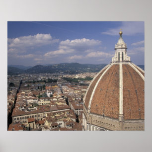 Poster Europa, Itália, Toscana, Florença. Piazza del