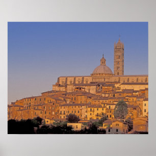 Poster Europa, Itália, Toscana, Siena. Século 13 3