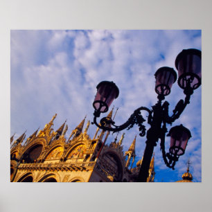 Poster Europa, Itália, Veneza. Basílica Bizantina e