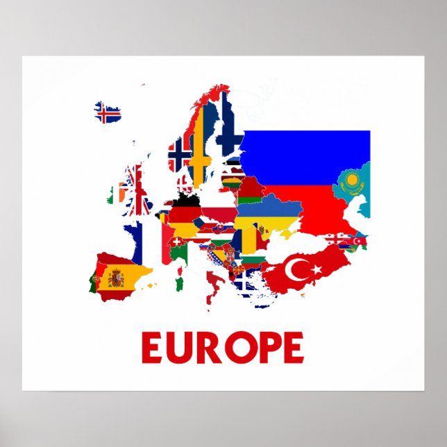 POSTER EUROPA MAPA (Frente)