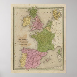 Poster Europa Ocidental