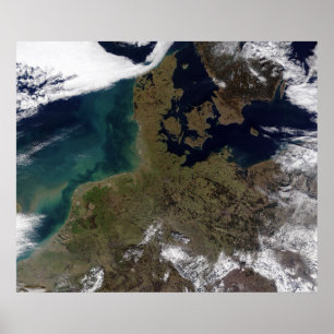 Póster Europa ocidental norte