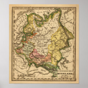 Póster Europa Oriental e Rússia