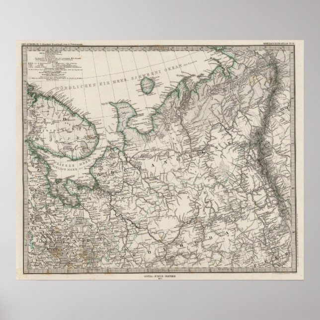 Poster Europa Oriental, Rússia (Frente)