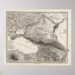 Póster Europa Oriental, Rússia, Turquia