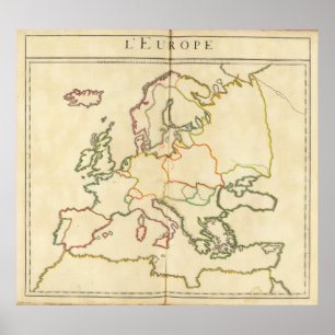 Póster Europa pela religião