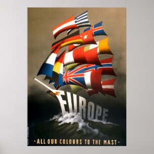 Poster Europa Plano Marshall