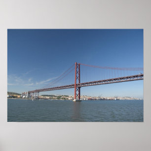 Póster Europa, Portugal, Lisboa, Ponte