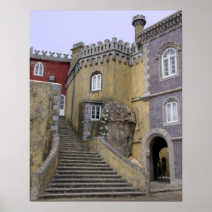Póster Europa, Portugal, Sintra. Pena Nacional 2