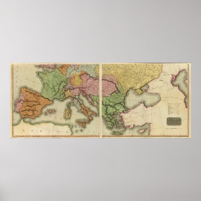 Poster Europa S (Frente)