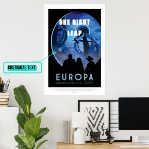Poster Europa - Turismo Espacial