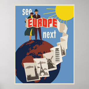 Poster Europa - Veja Europa Próxima