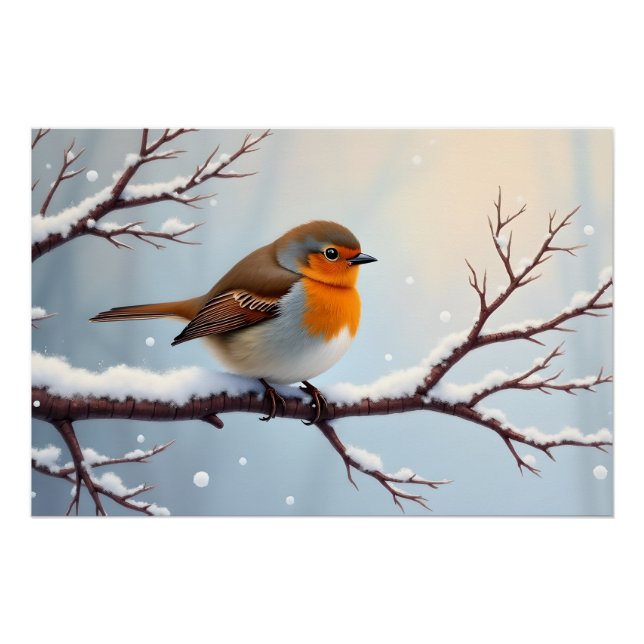 Póster European Robin  (Frente)