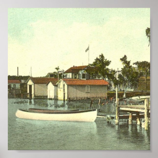 Poster EUSTIS, FL, Waterfront, - 1907 (Frente)
