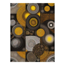 Póster Eva 2 Design abstrato