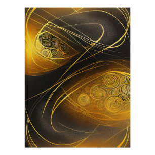 Póster Eva 3 Abstract Design Poster