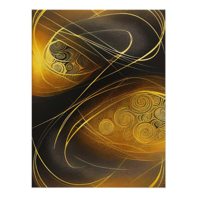 Póster Eva 3 Abstract Design Poster (Frente)