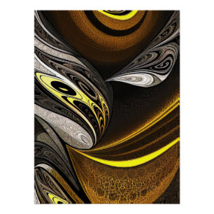 Póster Eva 5 Abstract Design Poster