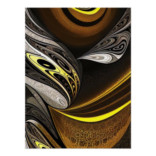 Póster Eva 5 Abstract Design Poster (Frente)