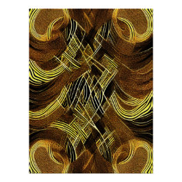 Póster Eva 6 Abstract Design Poster