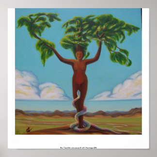 Póster Eva - Árvore da Vida