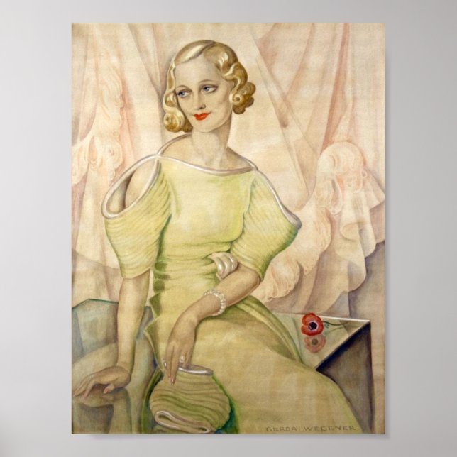 Poster Eva Heramb - Gerda Wegener (Frente)