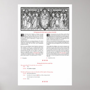 Poster Evangelho em Massa Poste e bênção dos Servidore