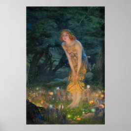 Poster Eve de Verão de Edward Robert Hughes