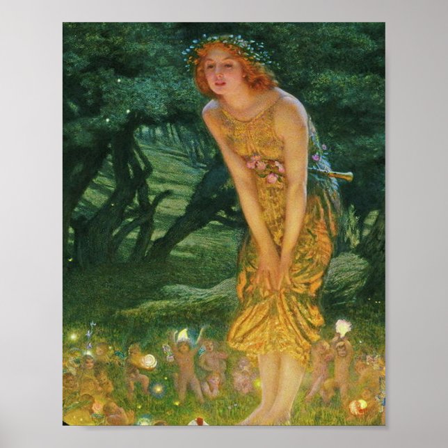 Poster Eve Edward Robert Hughes 1908 (Frente)