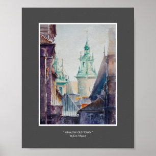 Poster EVE Painted Krakow, Cidade Polônia