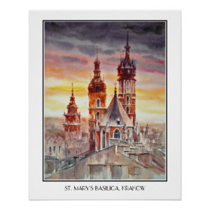 Póster EVE Painted Krakow, Polônia