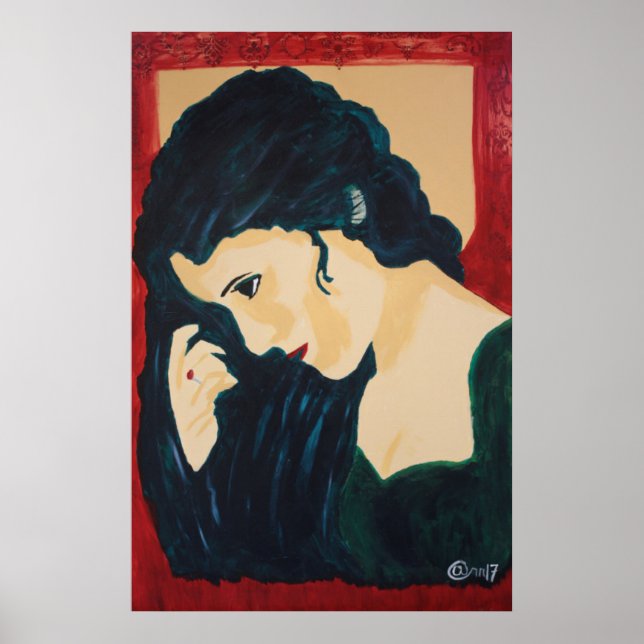 Póster Evelyn Demure (Frente)