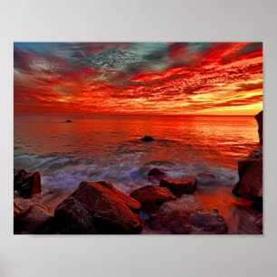 Poster Evening Sky Beauty