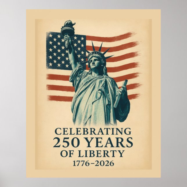 Poster Evento de Celebração da Liberdade Patriótica Améri (Frente)