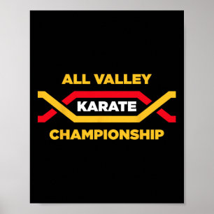 Poster Evento de dezembro do Torneio de Karate do Vale do