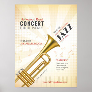 Poster Evento de Jazz/Música