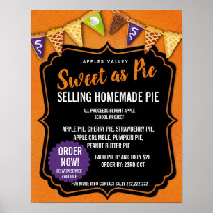 Poster Evento de tema PIE SALE PIE FLYER