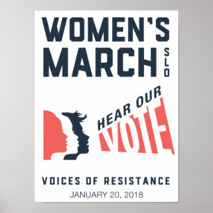Póster Evento do março SLO janeiro das mulheres