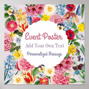 Poster Evento Floral
