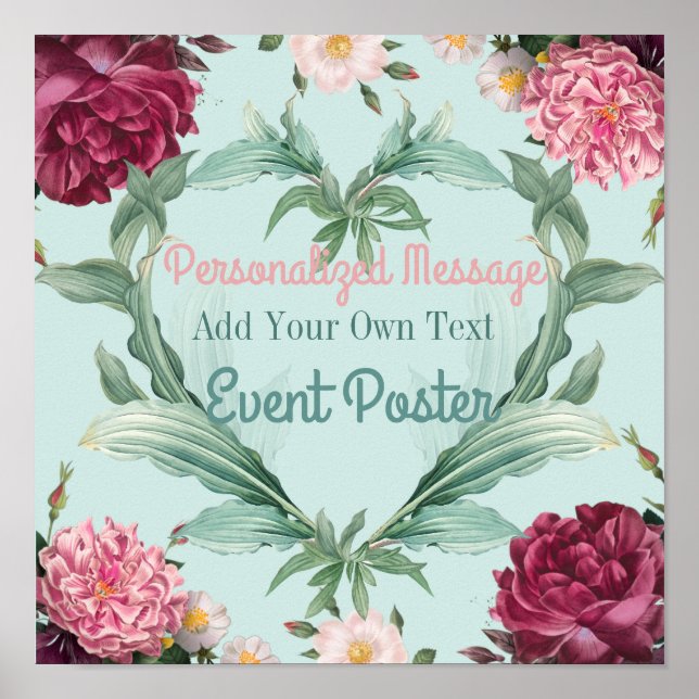 Poster Evento Floral (Frente)