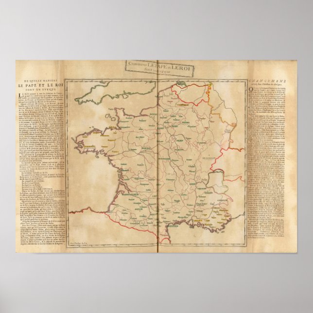 Póster Eveque, França (Frente)