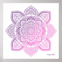 Everbloom Mandala Fine Art Print