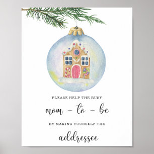 Poster Evergreen branch - Ajude a Mãe Ocupada