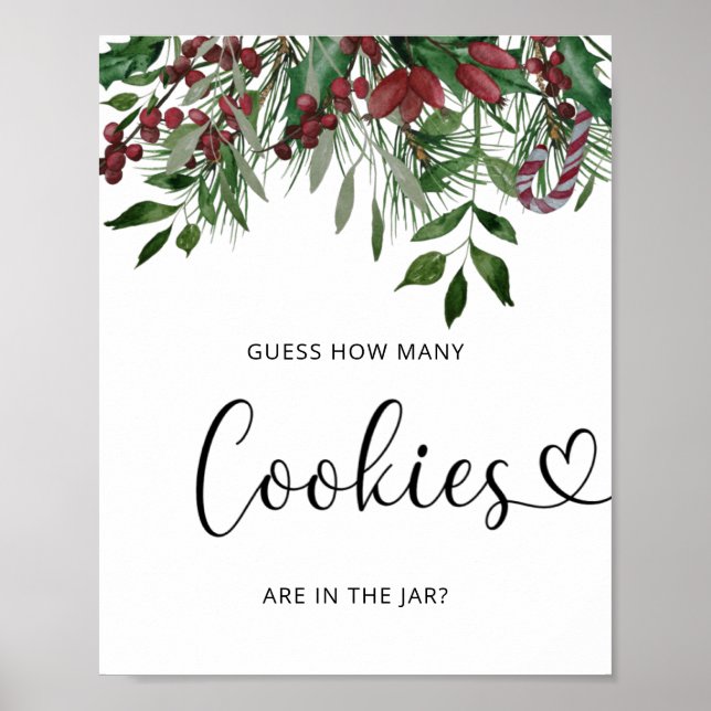 Poster Evergreen QUANTOS COOKIES (Frente)